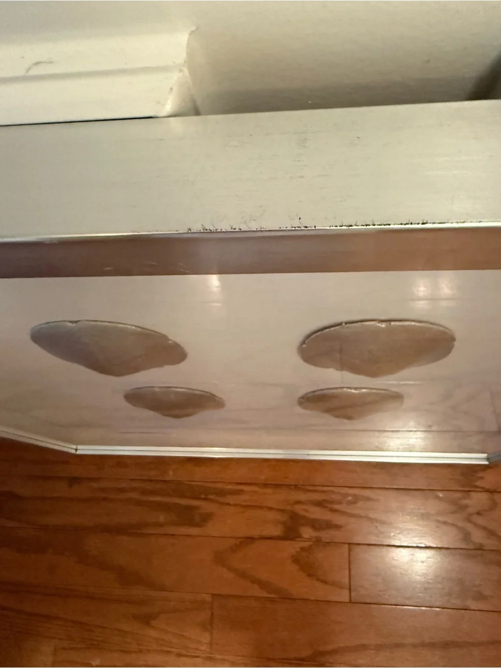 Like New Pier 1 Framed Silver Sand Dollar Wall Art
